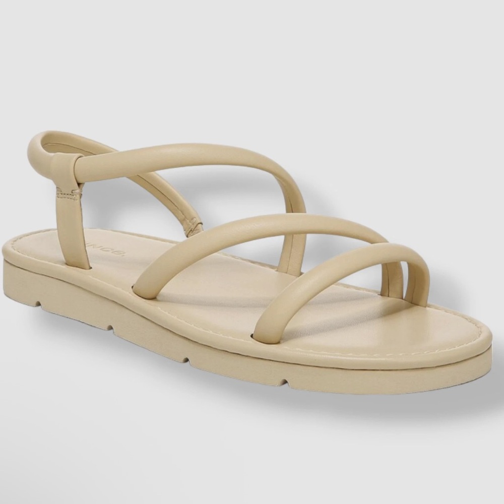 Vince Ondrea Strappy Sandals Beige size 7